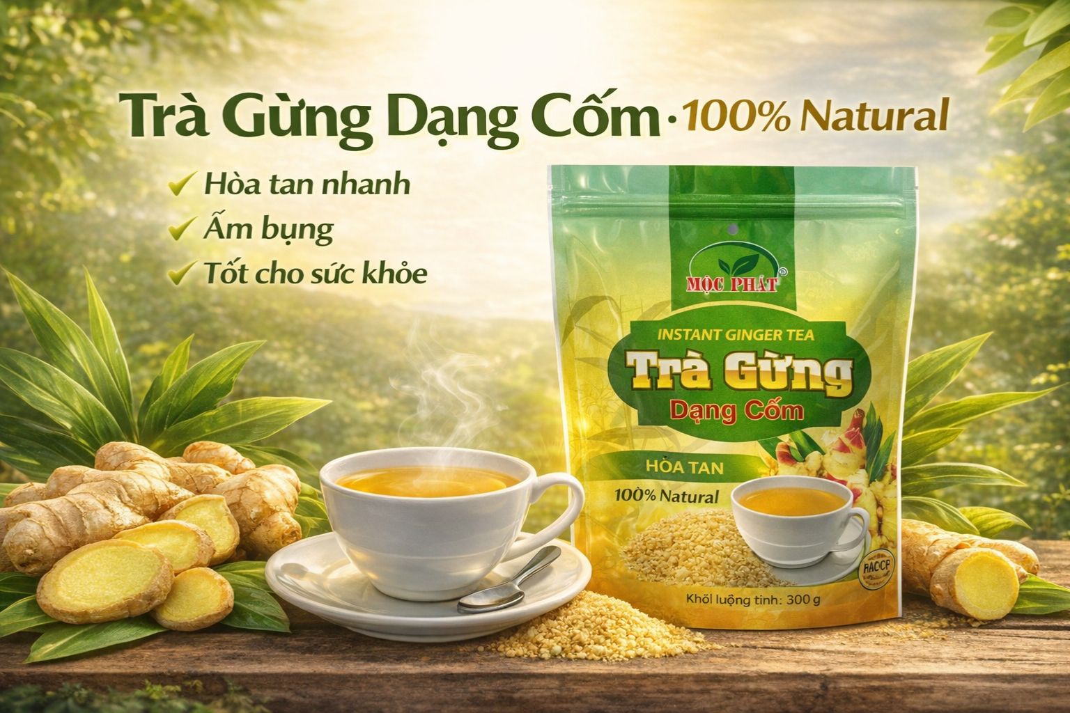 Tra gung com Moc Phat